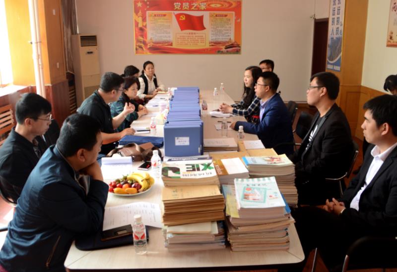 市人社局专家组莅临我校进行教学评估检查！